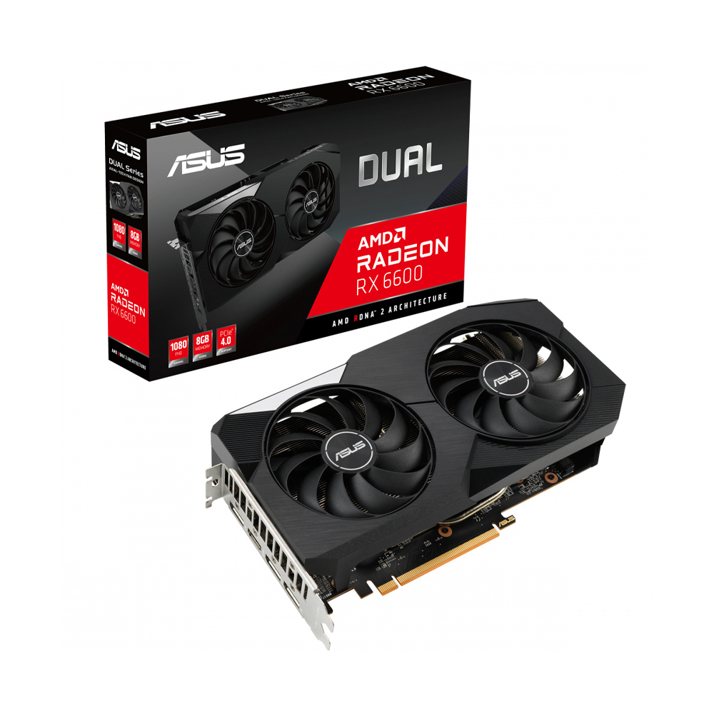 TARJETA DE VIDEO ASUS AMD RADEON RX 6600
